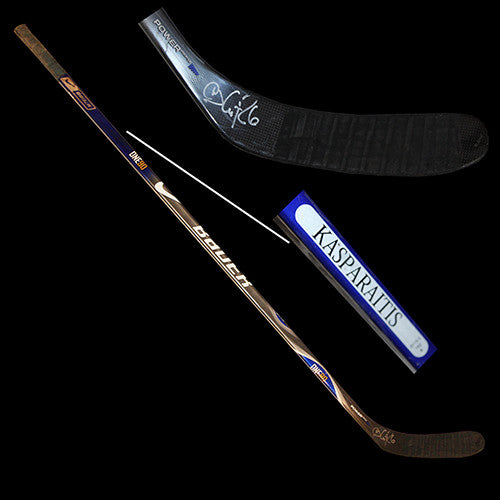 Darius Kasparitis Autographed Bauer One90 Game Used Stick