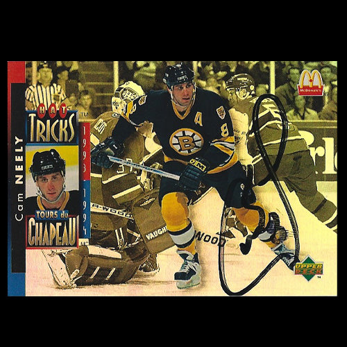 Cam Neely Boston Bruins Autographed Card