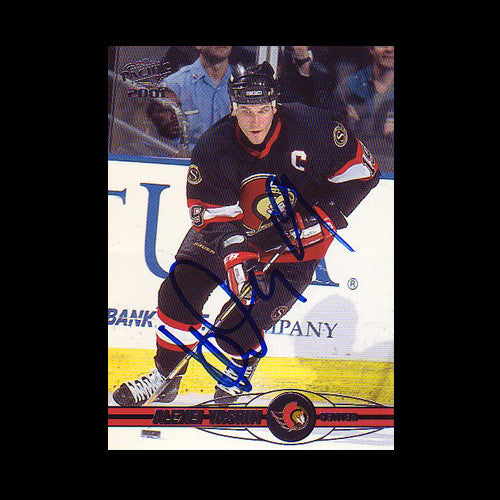 Alexei Yashin Ottawa Senators Autographed Card