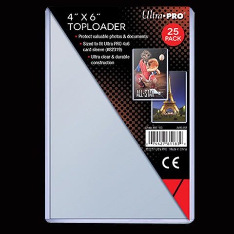 4" x 6" Toploader