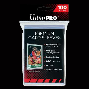 2 1/2" x 3 1/2" Premium Card Sleeves