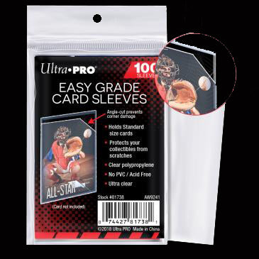 2 1/2" x 3 1/2" Easy Grade Card Sleeves