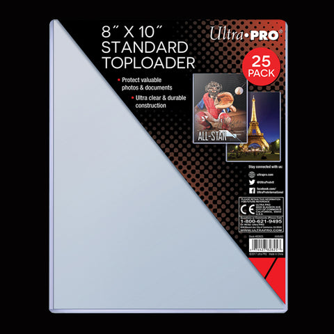 8" x 10" Toploader