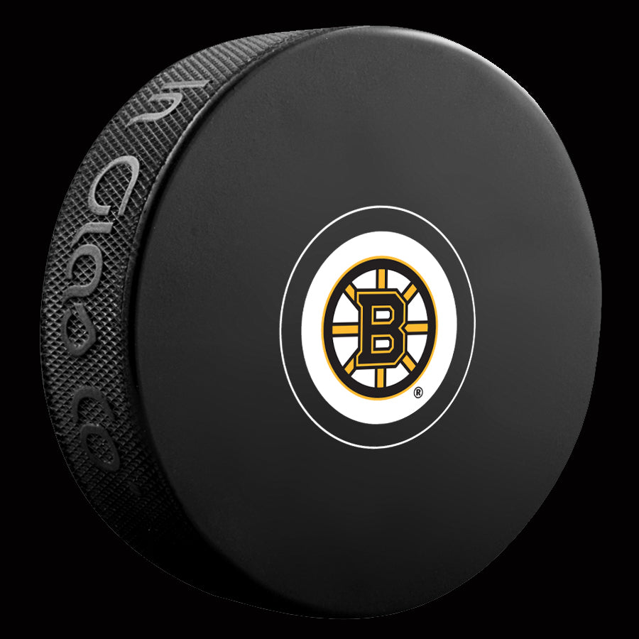 Boston Bruins Autograph Model Puck