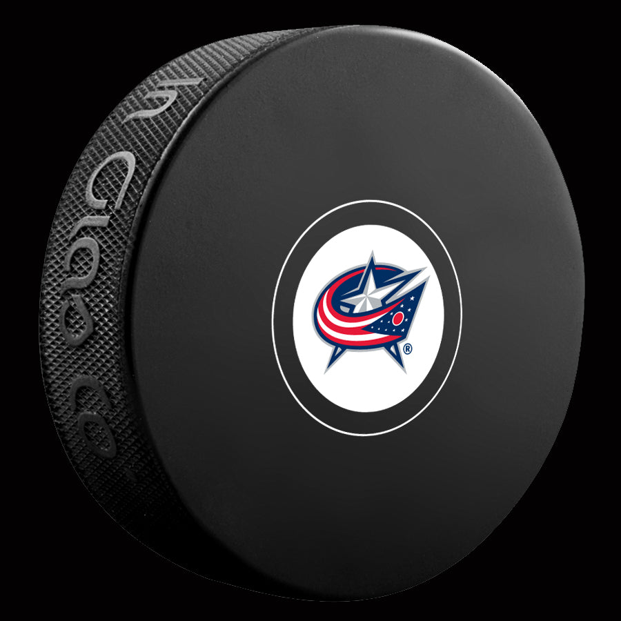 Columbus Blue Jackets Autograph Model Puck