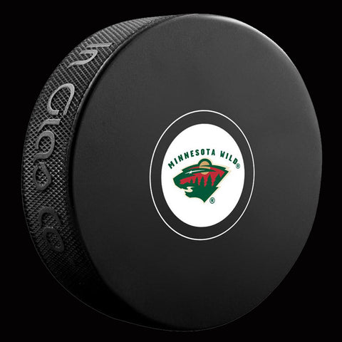 Minnesota Wild Autograph Model Puck