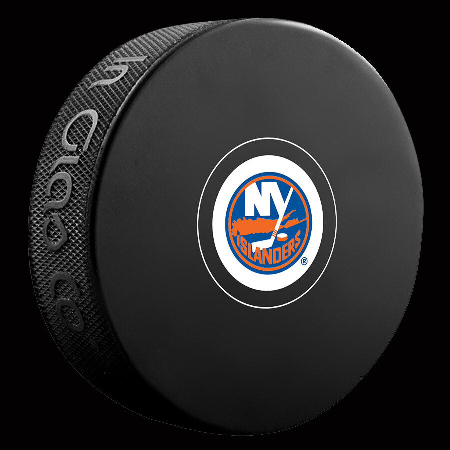 New York Islanders Autograph Model Puck