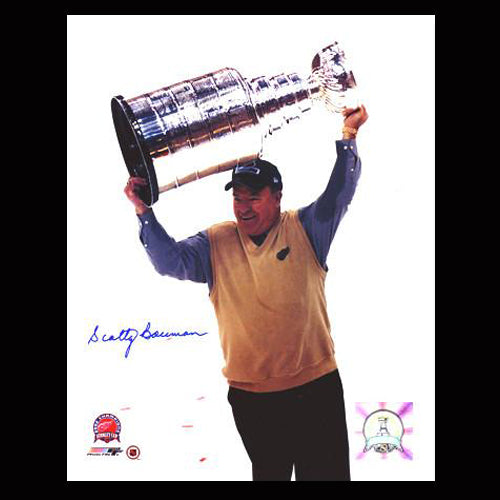 Scotty Bowman Detroit Red Wings Stanley Cup Autographed 8x10 Photo