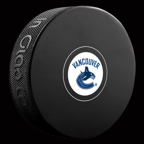 Vancouver Canucks Autograph Model Puck