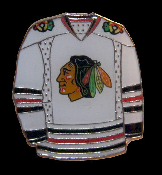 Chicago Blackhawks 2007-2016 White Jersey Pin
