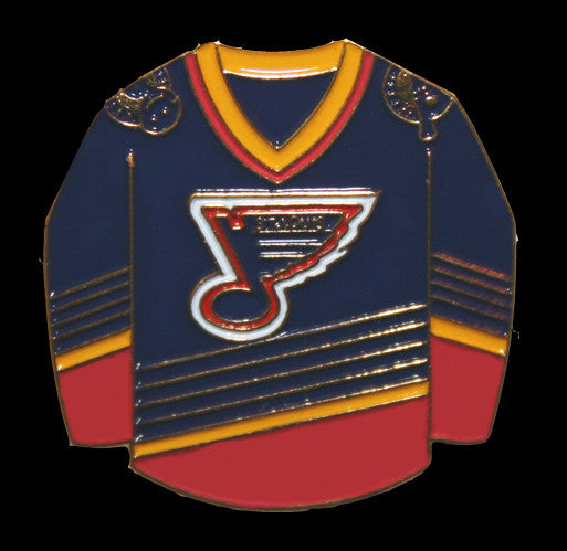 St. Louis Blues 1995-1998 Blue Jersey Pin