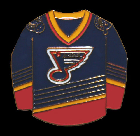 St. Louis Blues 1995-1998 Blue Jersey Pin