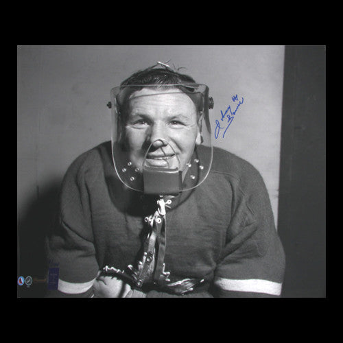 Johnny Bower Toronto Maple Leafs Autographed Celebration 16x20 Photo