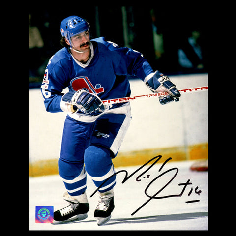 Michel Goulet Quebec Nordiques Autographed 8x10 Photo
