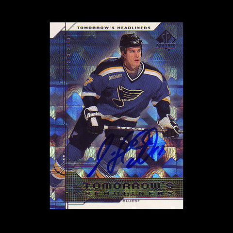 Jochen Hecht St. Louis Blues Autographed Card
