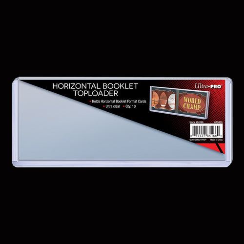 Horizontal Booklet Toploader 10ct