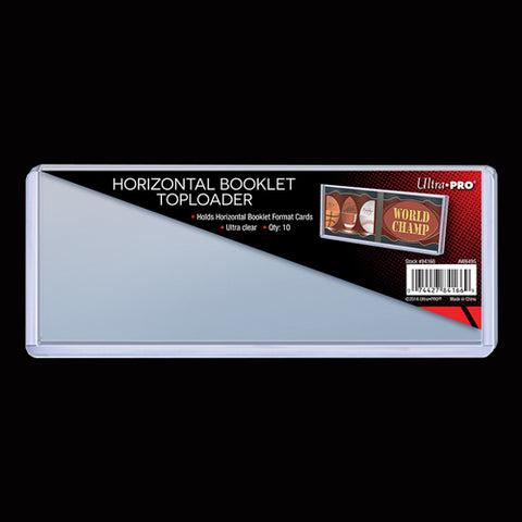 Horizontal Booklet Toploader 10ct