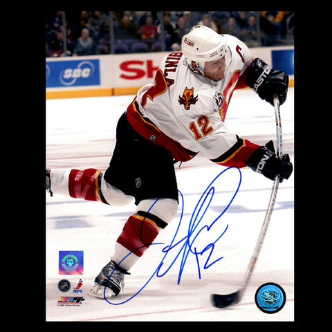Jarome Iginla Calgary Flames Autographed 8x10 Photo