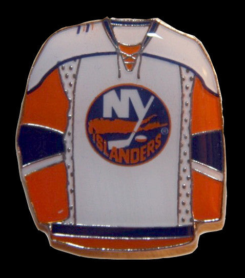 New York Islanders 2007-2010 White Jersey Pin