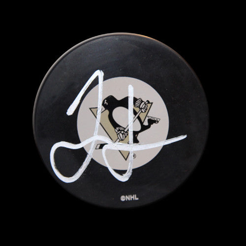 Jaromir Jagr Pittsburgh Penguins Autographed Puck