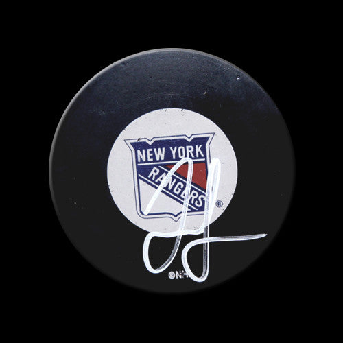Jaromir Jagr New York Rangers Autographed Puck