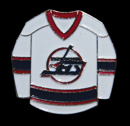 Winnipeg Jets Classic White Jersey Pin