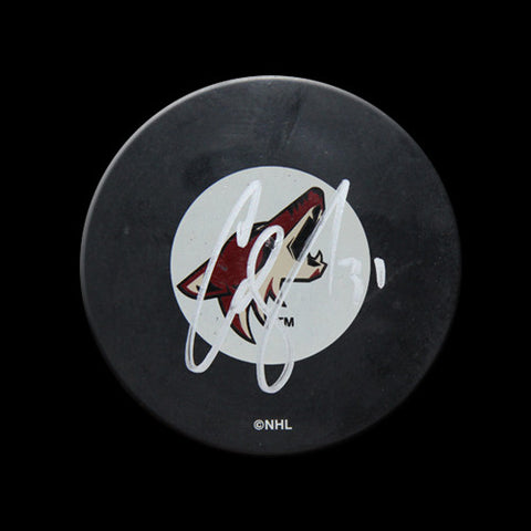 Curtis Joseph Phoenix Coyotes Autographed Puck