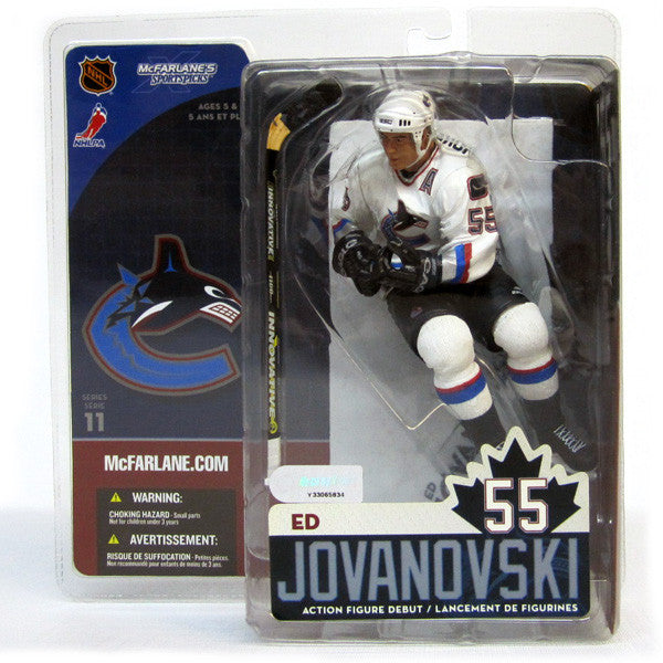 Ed Jovanovski Vancouver Canucks Series 11 McFarlane Figure