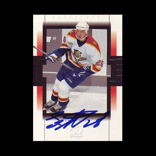 Viktor Kozlov Florida Panthers Autographed Card