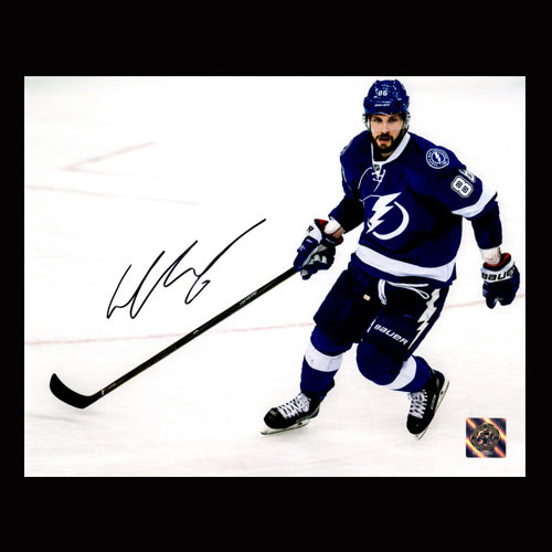 Nikita Kucherov Tampa Bay Lightning Autographed Action 8x10 Photo