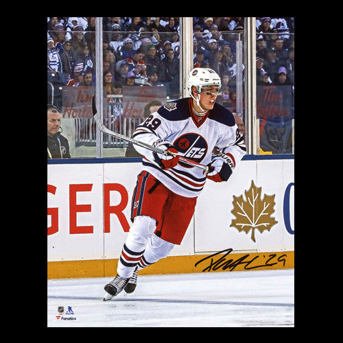Patrik Laine Winnipeg Jets Autographed Winter Classic 8x10 Photo - Clearance