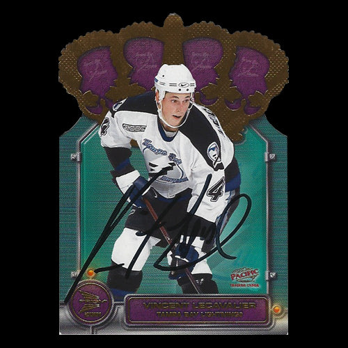 Vincent Lecavalier Tampa Bay Lightning Autographed Card