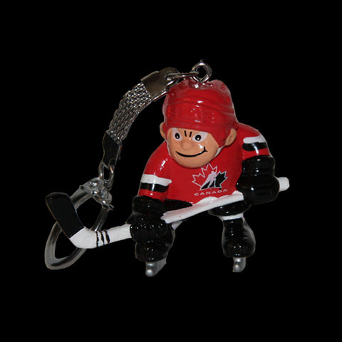 Lil' Brats Player Team Canada Keychain