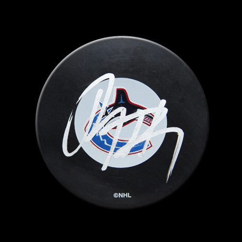 Roberto Luongo Vancouver Canucks Autographed Puck