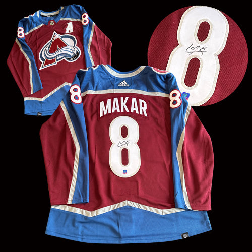 Cale Makar Autographed Colorado Avalanche Adidas Pro Jersey
