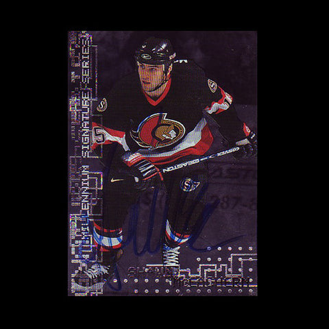 Shawn McEachern Ottawa Senators Autographed Card