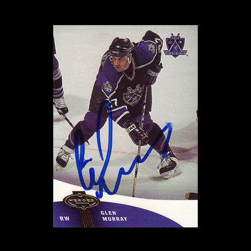 Glen Murray Los Angeles Kings Autographed Card
