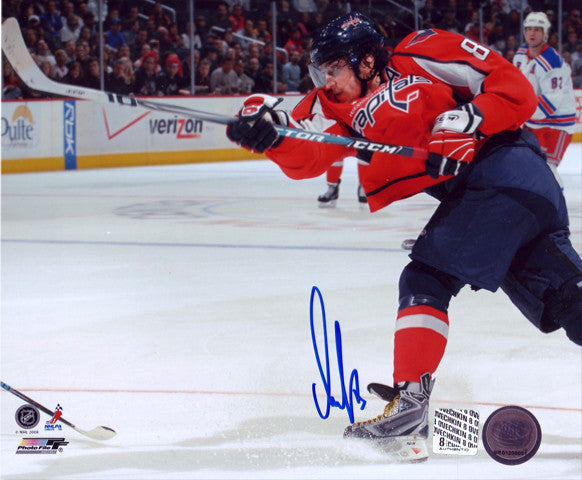 Alexander Ovechkin Washington Capitals Autographed Slapshot 8x10 Photo