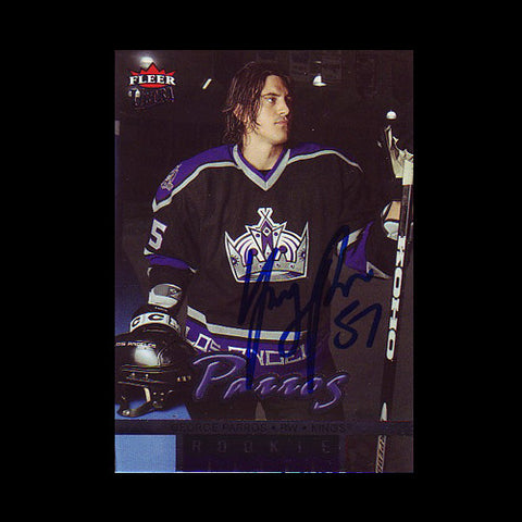 George Parros Los Angeles Kings Autographed Card