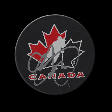 Chris Pronger Team Canada Autographed Puck
