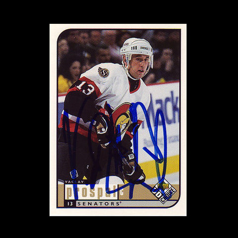 Vaclav Prospal Ottawa Senators Autographed Card