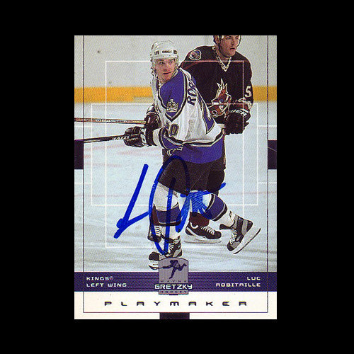 Luc Robitaille Los Angeles Kings Autographed Card