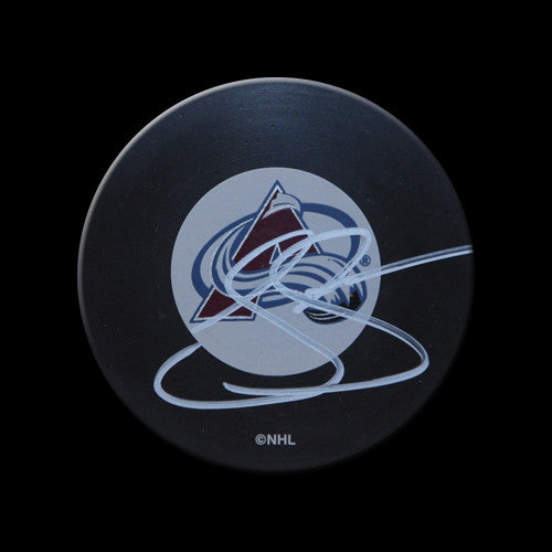 Joe Sakic Colorado Avalanche Autographed Puck