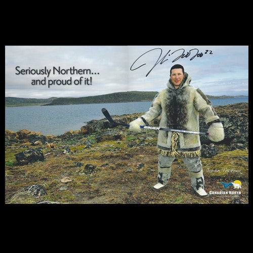 Jordan TooToo Autographed "Seriously Northern" Promo Booklet