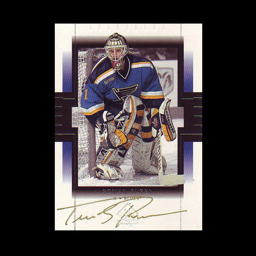 Roman Turek St. Louis Blues Autographed Card