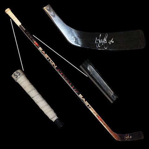 Igor Ulanov Autographed Easton Synergy Stealth Game Used Stick