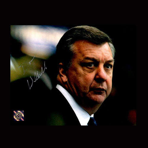 Don Waddell Carolina Hurricanes Autographed Close-Up 8x10 Photo