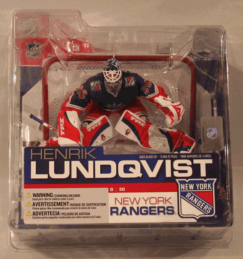 Henrik Lundqvist New York Rangers Series 13 McFarlane Figure