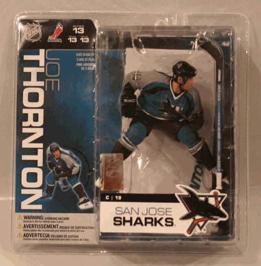 Joe Thornton San Jose Sharks Series 13 McFarlane Figure